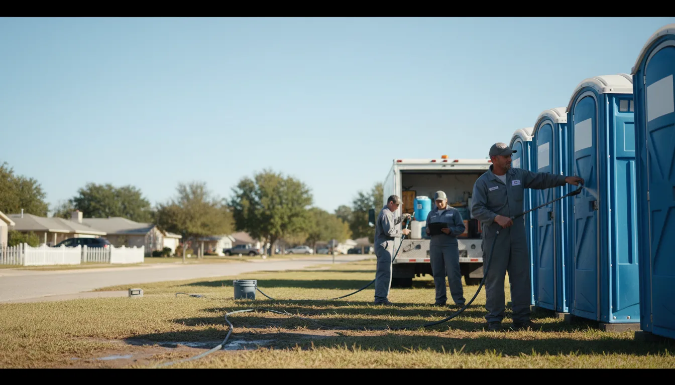 Long-Term Portable Toilet Rental in Canton, KS near me